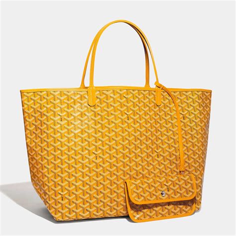 goyard yellow st louis bag|Goyard bag online store.